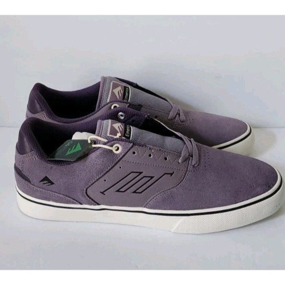 Emerica The Low Vulc Skate Shoes - Sneakers Lavender Purple New Size 11.5